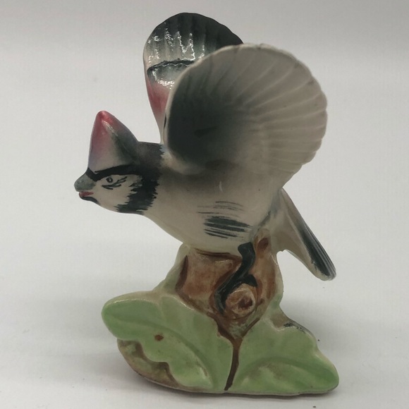 Vintage porcelain blue jay - Picture 3 of 5
